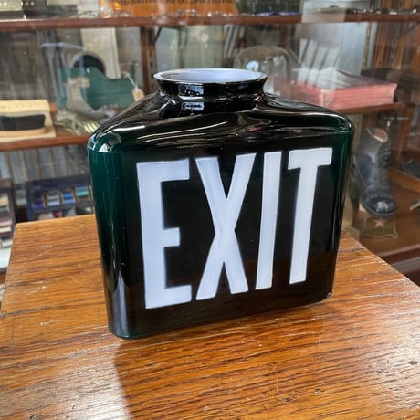 1940’s “EXIT”ランプシェード ※シェードのみ