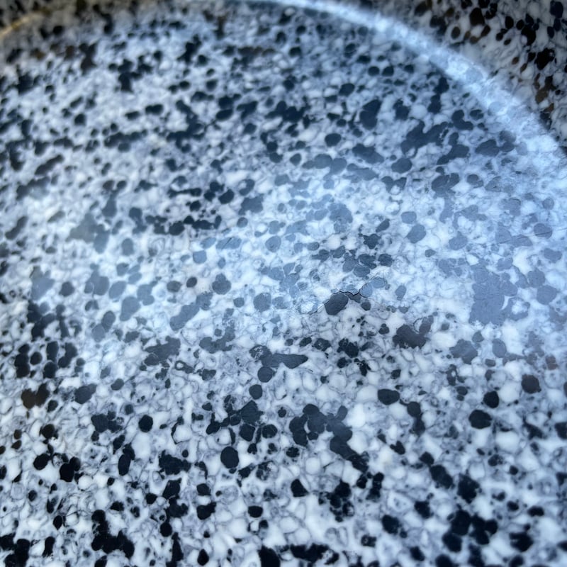 1960's メラミン灰皿 ブルー×ホワイト系 | 7miles from the Dream