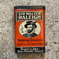 1950’s SIR WALTER RALEIGH タバコ缶
