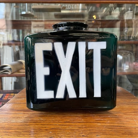 1940’s “EXIT”ランプシェード ※シェードのみ