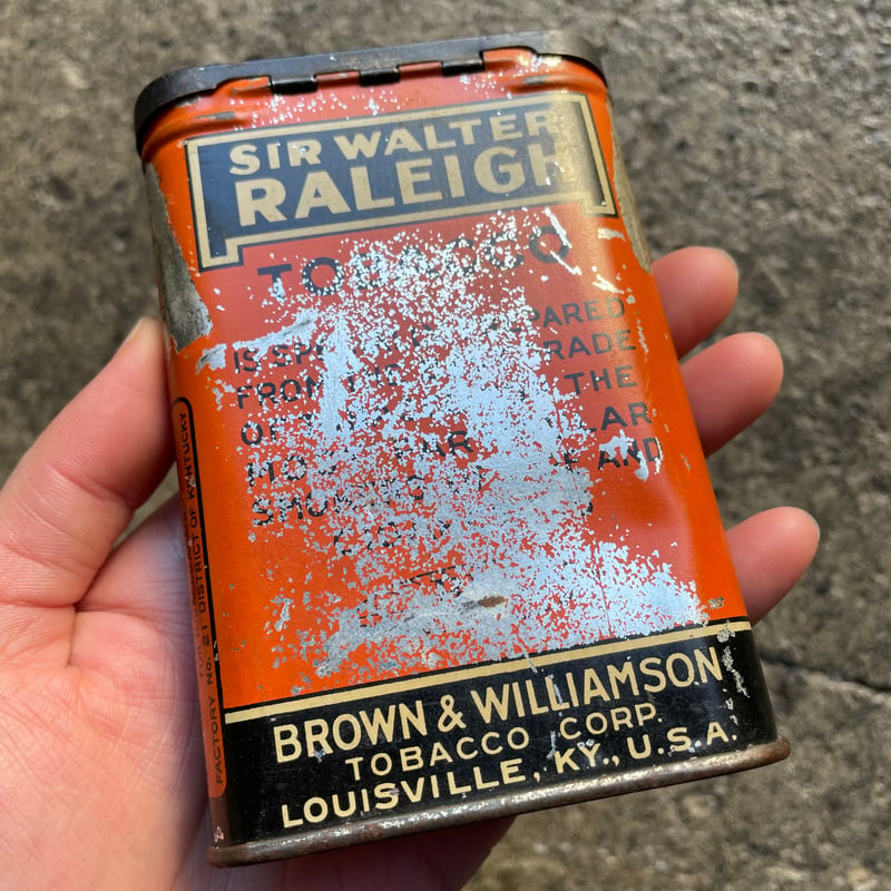 1950's SIR WALTER RALEIGH タバコ缶 | 7miles from th