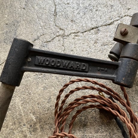 1930’s Woodward Machine インダストリアルランプ