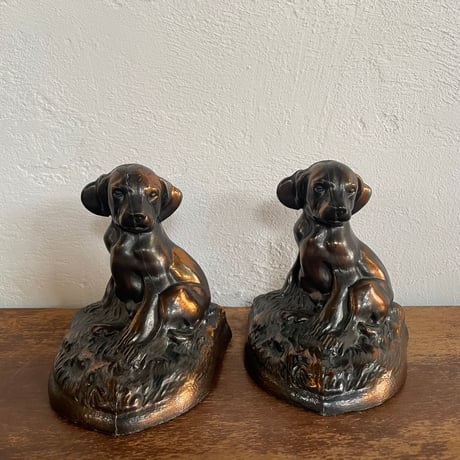 1950-60’s 子犬 ブックエンド ペア