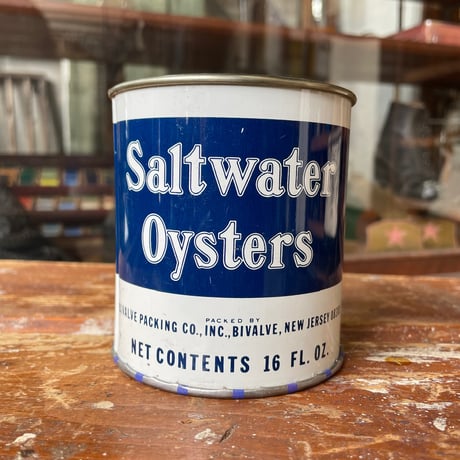 1950’s “Saltwater” オイスター缶