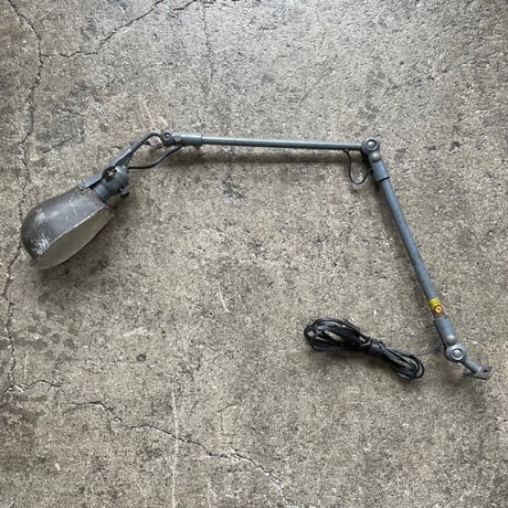 1930’s CRAFTSMAN インダストリアルランプ 薄灰色