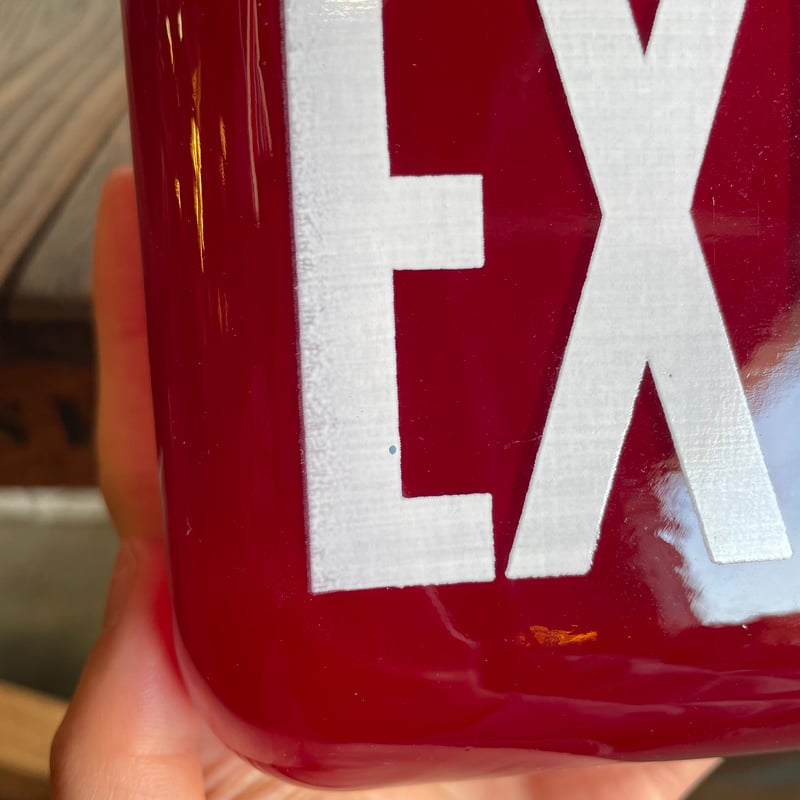 1960's “EXIT”ランプシェード | 7miles from the Dreamland