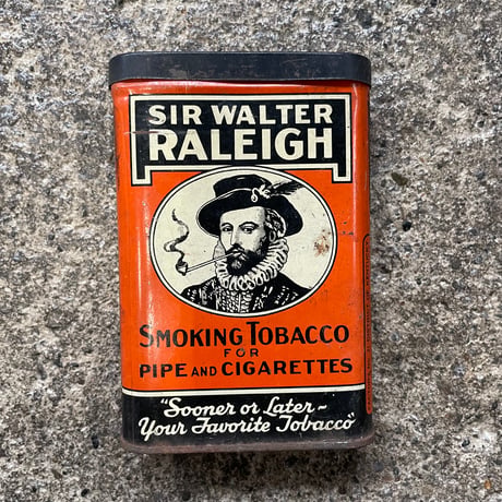1950’s SIR WALTER RALEIGH タバコ缶