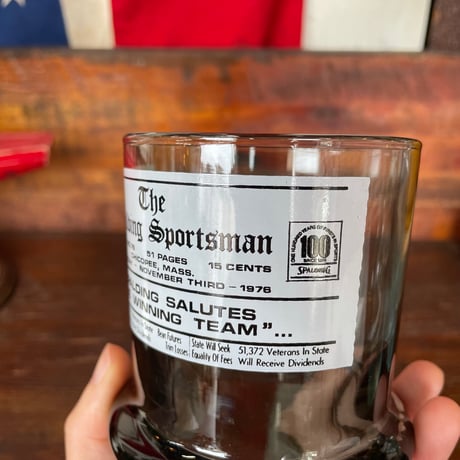 1970’s Spalding ガラスマグ