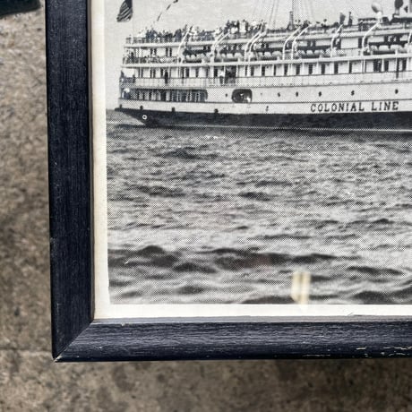 1940’s 古写真 額装 “COLONIAL LINE”