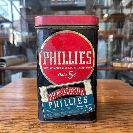 1950’s “BAYUK PHILLIES” タバコ缶