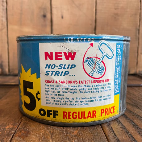 1950’s “Chase & Sanborn” コーヒー缶