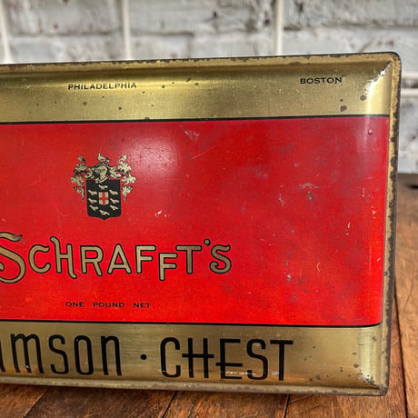1940’s SCHRAFFT’S チョコレート缶