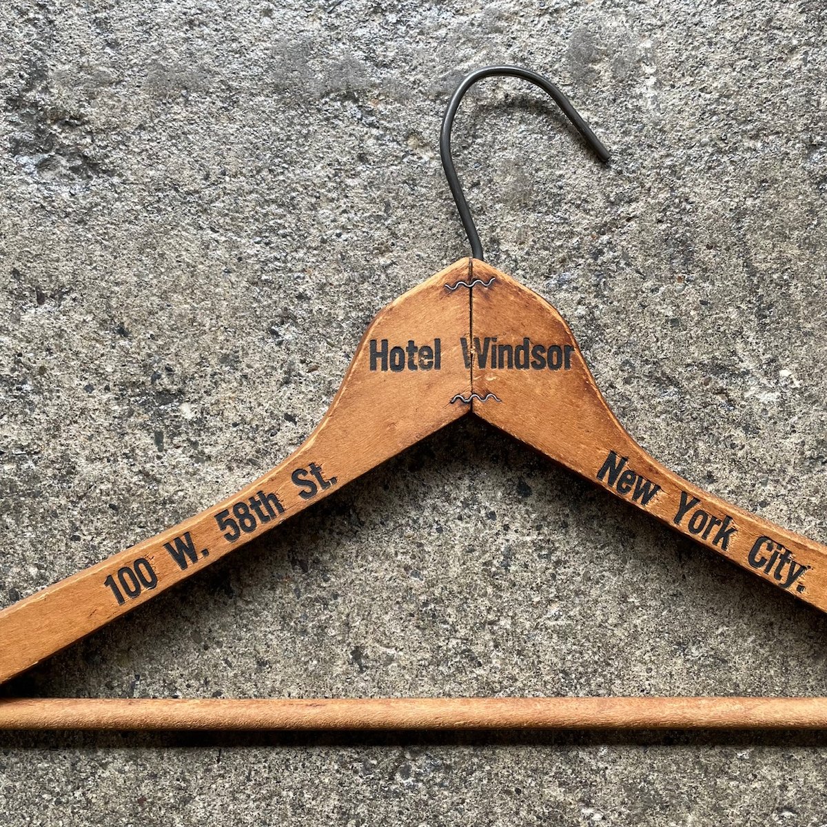 ヴィンテージ ハンガー 木製 1960's 木製ハンガー | 7miles from the