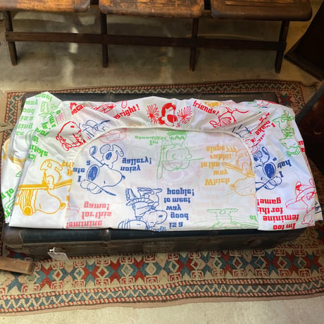 1960’s SNOOPY ベッドシーツ