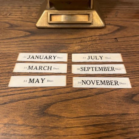 Desk Calendar