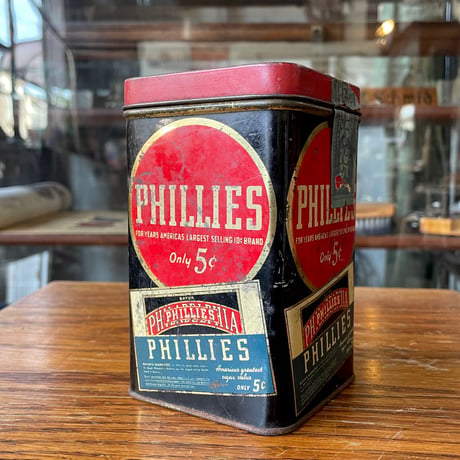 1950’s “BAYUK PHILLIES” タバコ缶