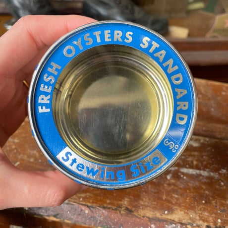1950’s “Fresh Oysters Standard” オイスター缶