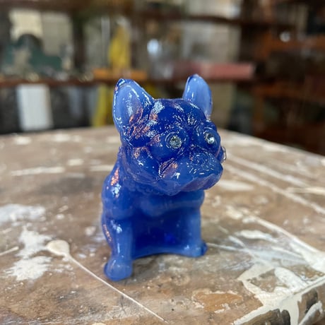 1960’s ウエストモアランド ブルドッグ ブルー×結晶