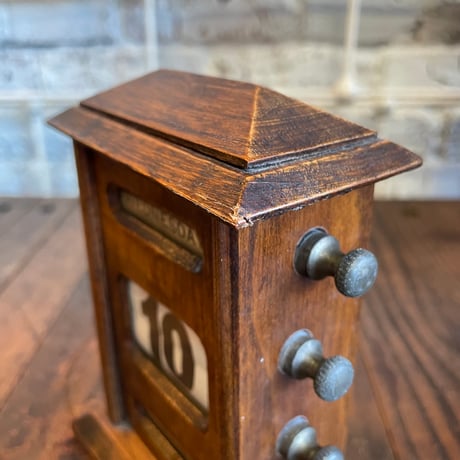 1920’s頃 デスクロールカレンダー