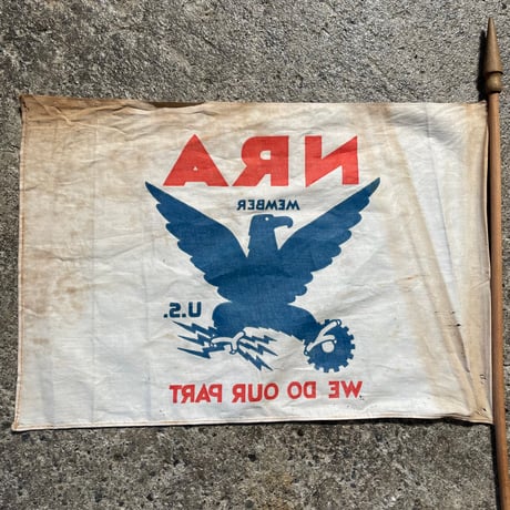 1930’s “NRA” フラッグ