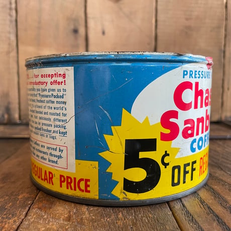 1950’s “Chase & Sanborn” コーヒー缶