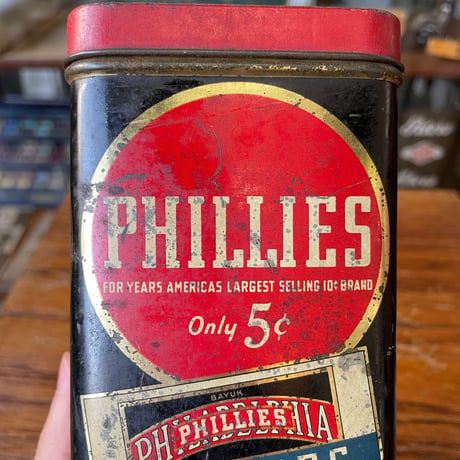 1950’s “BAYUK PHILLIES” タバコ缶