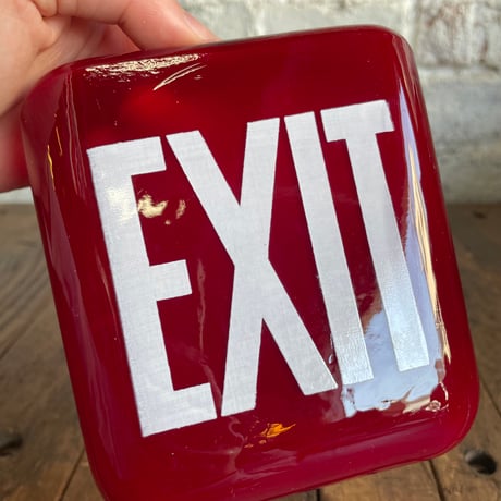 1960’s “EXIT”ランプシェード