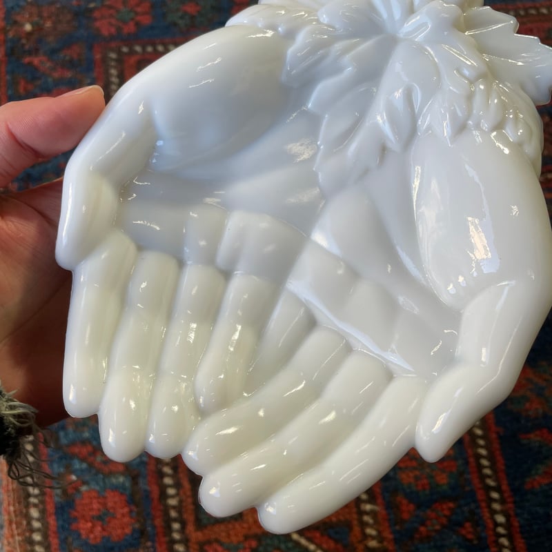 Westmoreland ウエストモアランド ハンドトレイ　3個セット レア 1950's ハンドモチーフ トレイ | 7miles from the Dreamland