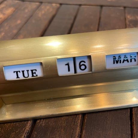 1970’s デスクカレンダー デッドストック