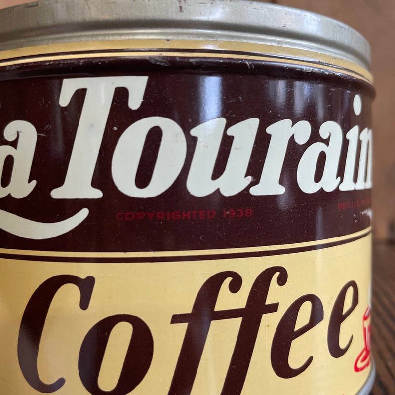 1950's “La Touraine Coffee” コーヒー缶 | 7miles from
