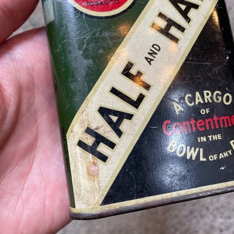 1950’s HALF & HALF  タバコ缶
