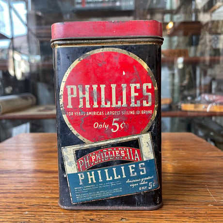 1950’s “BAYUK PHILLIES” タバコ缶
