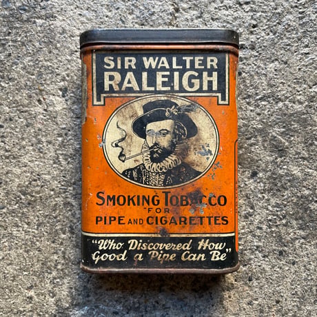 1950’s SIR WALTER RALEIGH タバコ缶