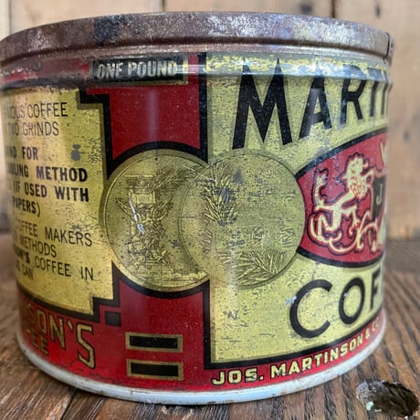 1950’s “MARTINSON’S COFFEE” コーヒー缶