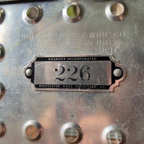 1960’s ワイヤーボックス ※同型1点あり