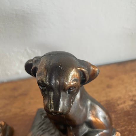 1950-60’s 子犬 ブックエンド ペア