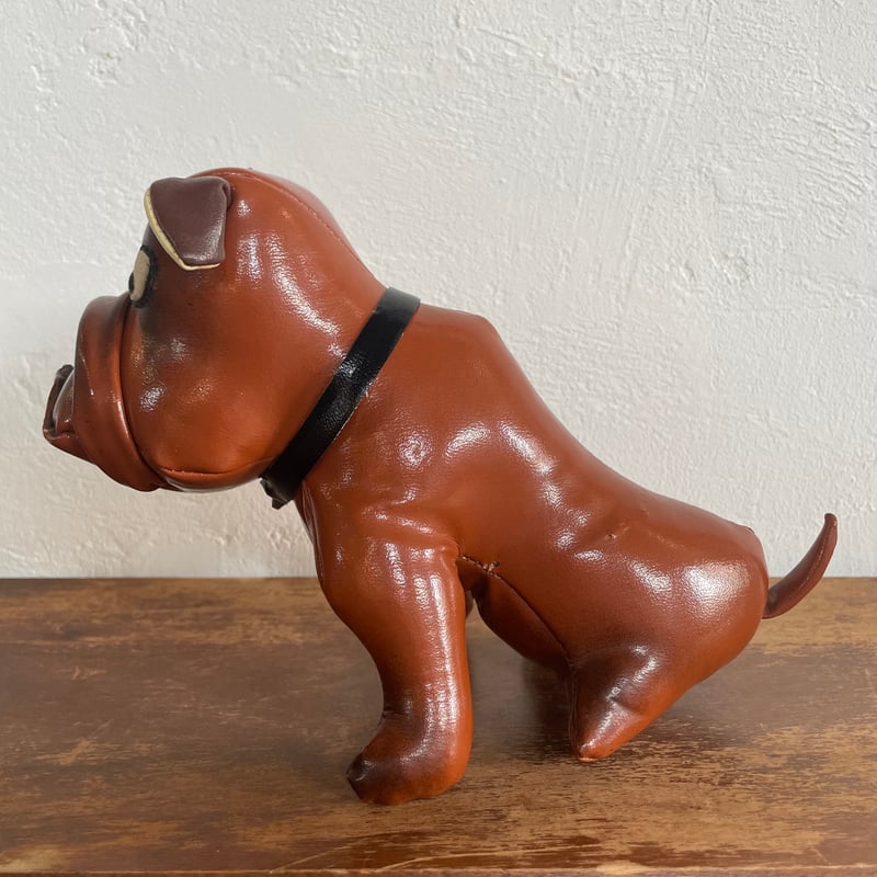 1960-70's レザー製ブルドッグ | 7miles from the Dreamland