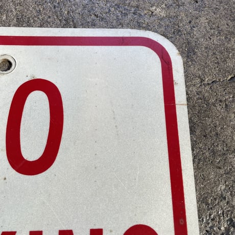 1980’s NO PARKING 看板
