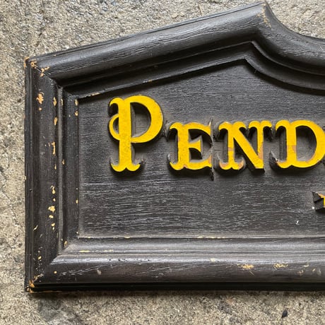 1990’s PENDLETON ストア看板