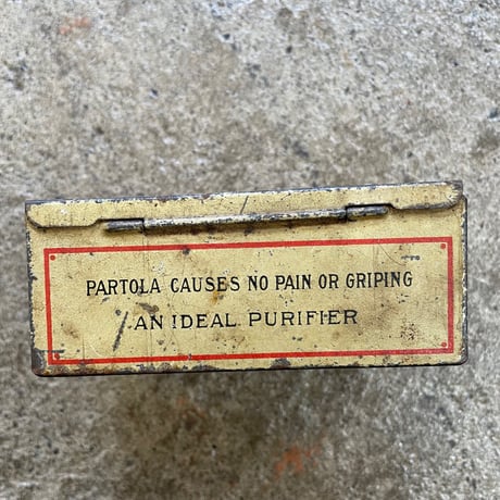 1920’s “PARTOLA” ミニ缶