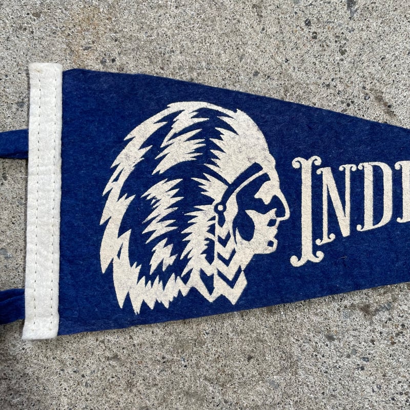 1950's インディアン フェルトバナー | 7miles from the Dreamland