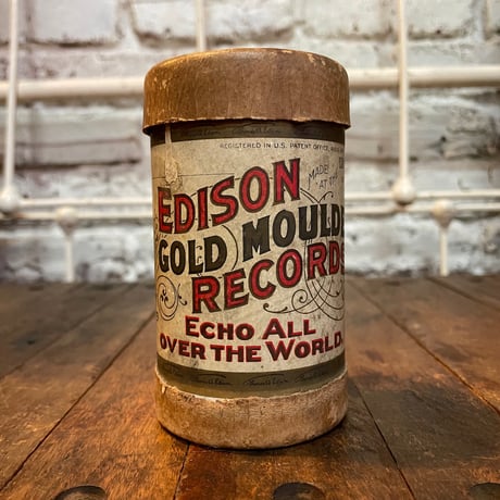 1900’s エジソン ゴールドモールド レコード