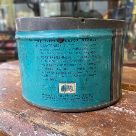 1940’s “MAXWELL” コーヒー缶