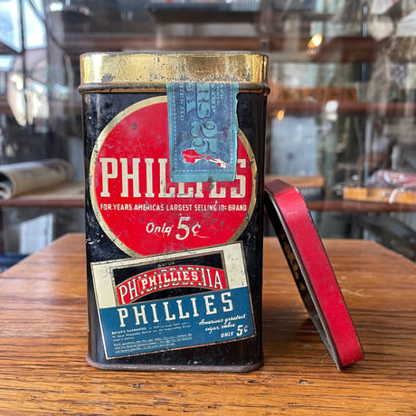 1950’s “BAYUK PHILLIES” タバコ缶