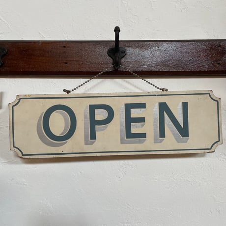 Hanging Door OPEN sign