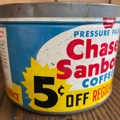 1950’s “Chase & Sanborn” コーヒー缶