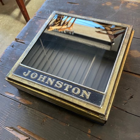 1930’s “JOHNSTON” ビスケット缶 ショーケース