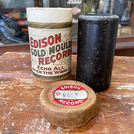 1900’s エジソン ゴールドモールド レコード