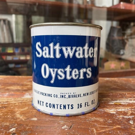 1950’s “Saltwater” オイスター缶