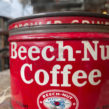 1950’s “Beech-Nut Coffee” コーヒー缶 蓋付き